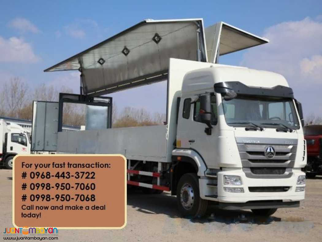 2021.02. HOWO 10W WING VAN