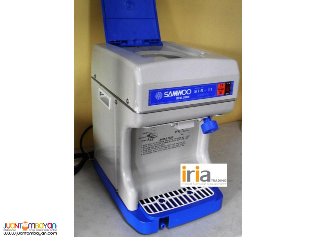 BEST FOR HALOHALO, ICE SCRAMBLE & SHAKES ICE CRUSHER / ICE SHAVER