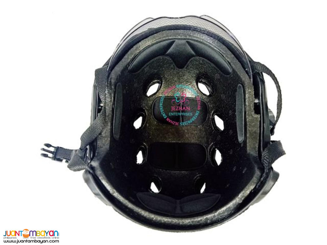  Tactical Helmet with Ballistic Goggles Military Shooting  