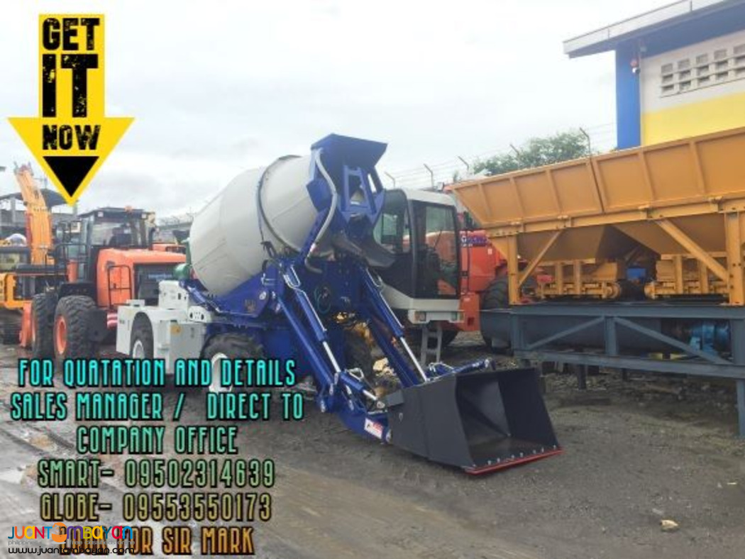 SELF LOADING MIXER H30 YUCHAI ENGINE, 0.6 CBM BUCKET CAP, 5CBM DRUM 