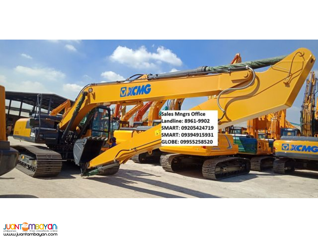 xcmg backhoe long arm .4cbm isuzu engine for sale