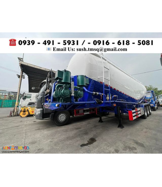 Brand New Cement Bulk Carrier Trailer 50cubic For Sale