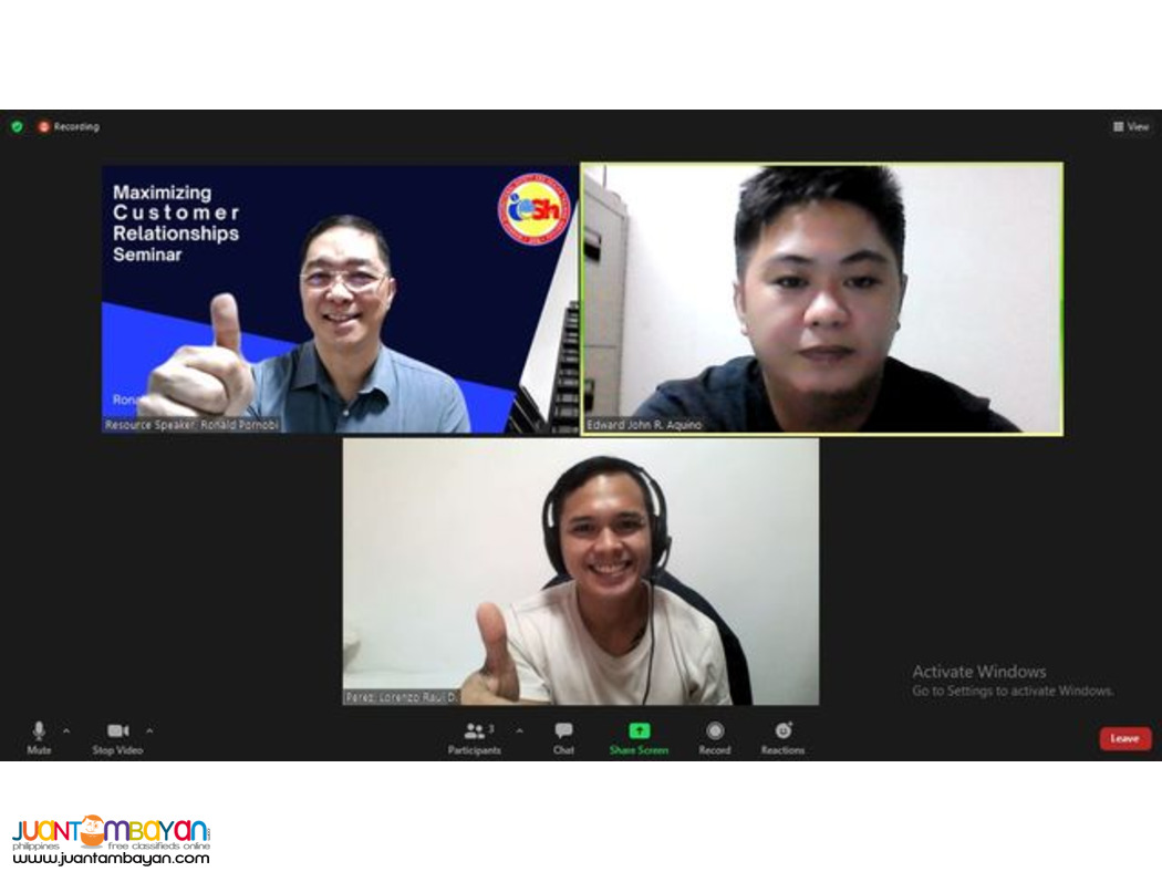 Maximizing Customer Relationships Seminar With Certificate Online