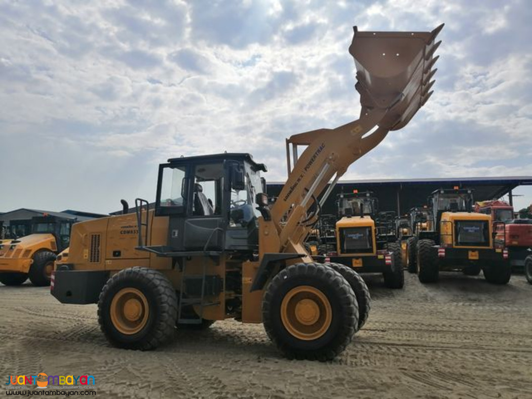LONKING CDM833 WHEEL LOADER / 1.7-2.5 CBM