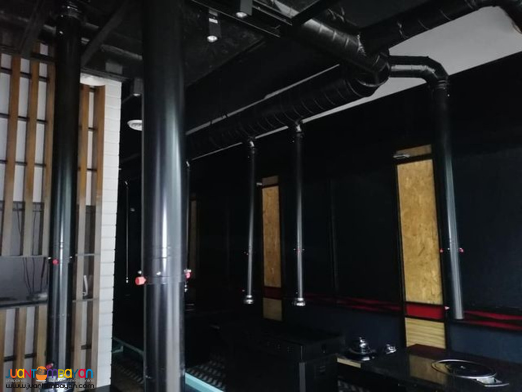 Ducting Korean Samgyup Exhaust