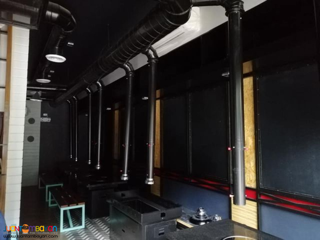 Ducting Korean Samgyup Exhaust
