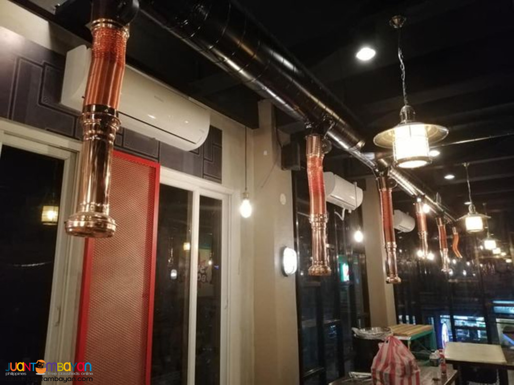 Ducting Korean Samgyup Exhaust Smoke Pipe