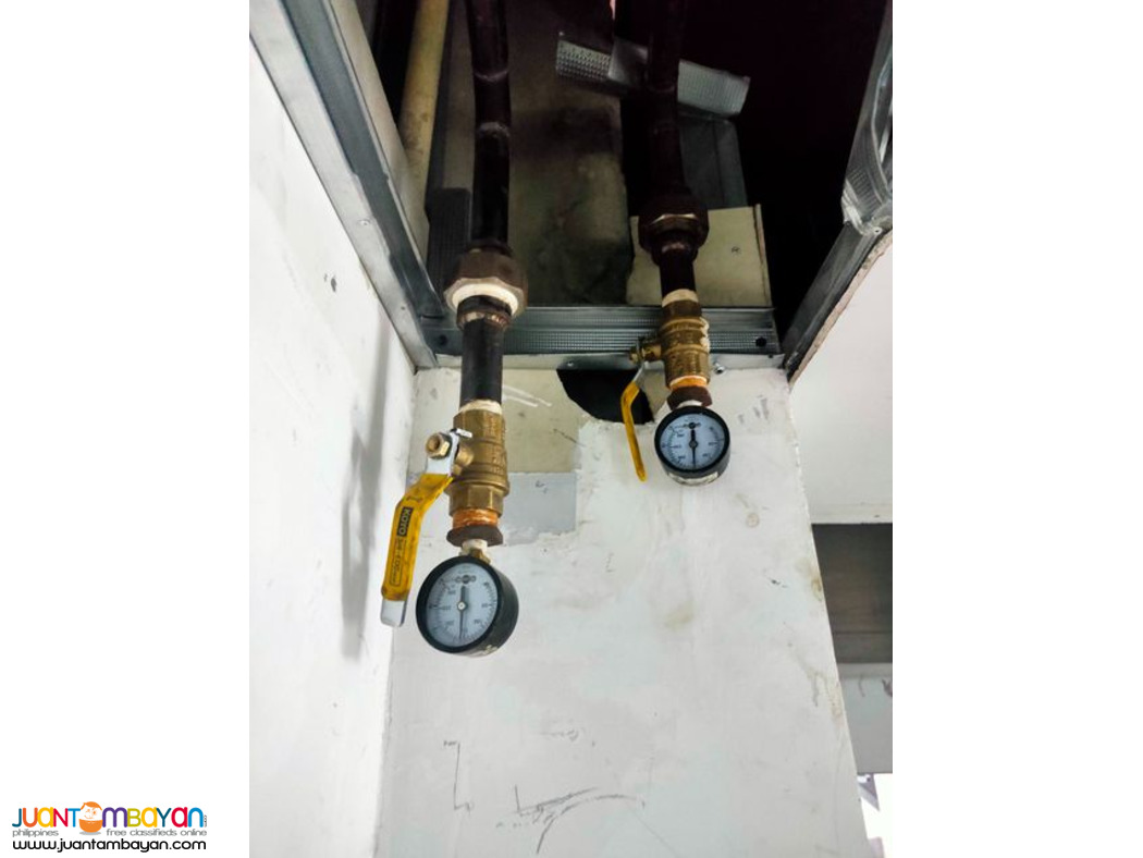 kitchen Gas Line Fire Suppression Supply Install