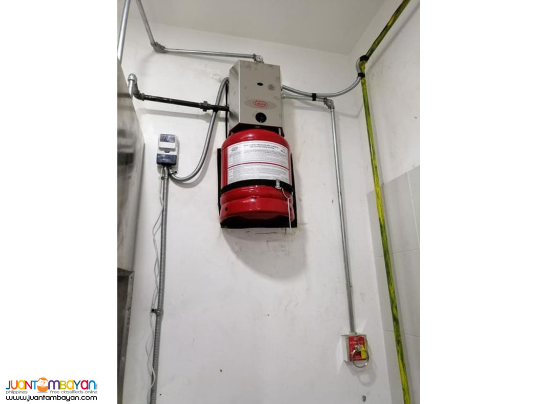 Fire Suppression System for Kitchen Supply Install Bulacan