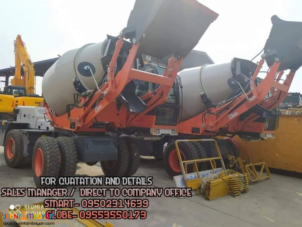 SELF LOADING MIXER H30 POWERTRAC, YUCHAI ENGINE, 0.6 CBM BUCKET,