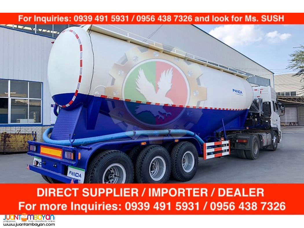 cement Bulk Carrier Trailer 50cubic Brand New for Sale