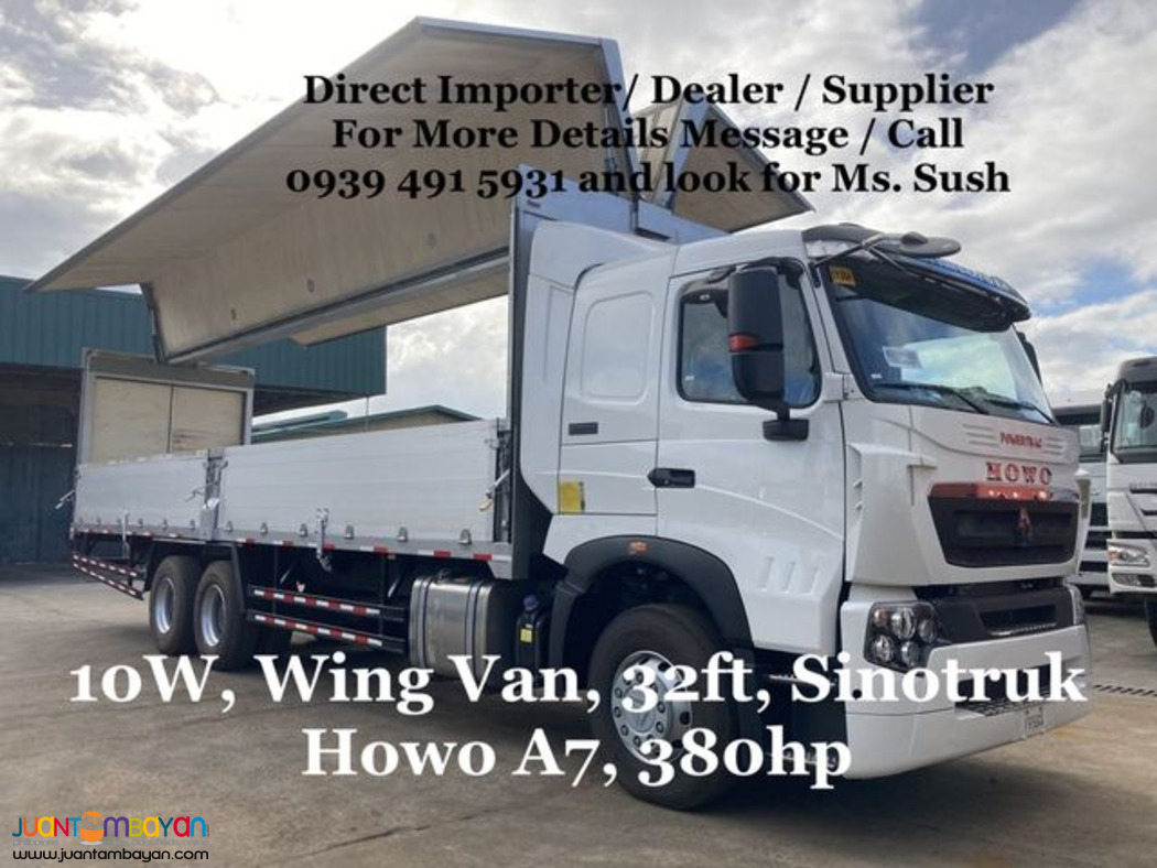 1o wheeler wing van  32ft euro 2 & euro 4 brand new for sale