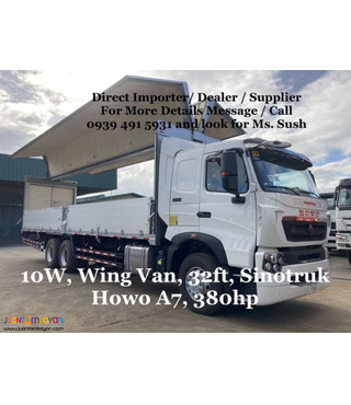 1o wheeler wing van  32ft euro 2 & euro 4 brand new for sale