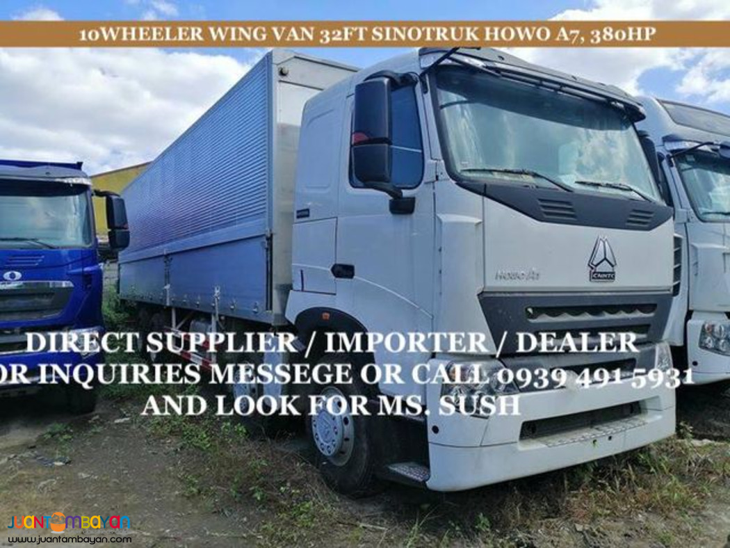 1o wheeler wing van  32ft euro 2 & euro 4 brand new for sale
