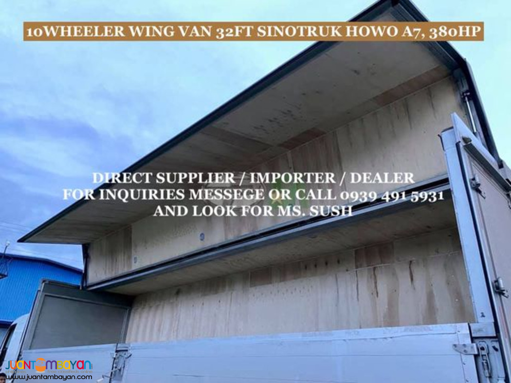 1o wheeler wing van  32ft euro 2 & euro 4 brand new for sale