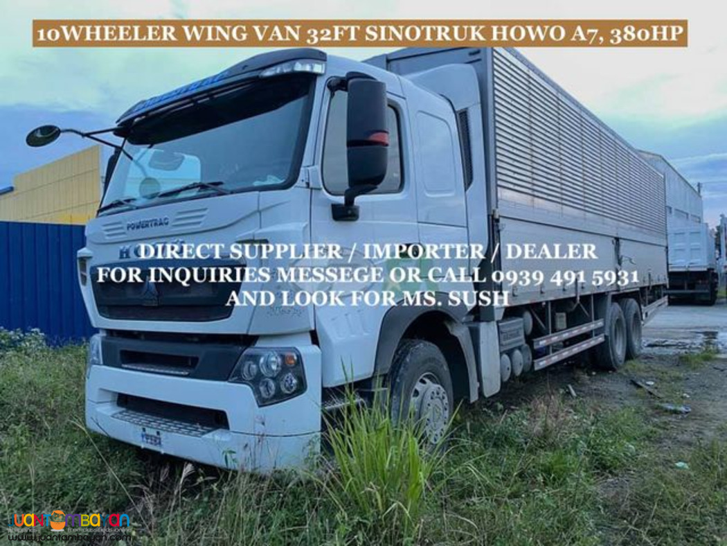 1o wheeler wing van  32ft euro 2 & euro 4 brand new for sale