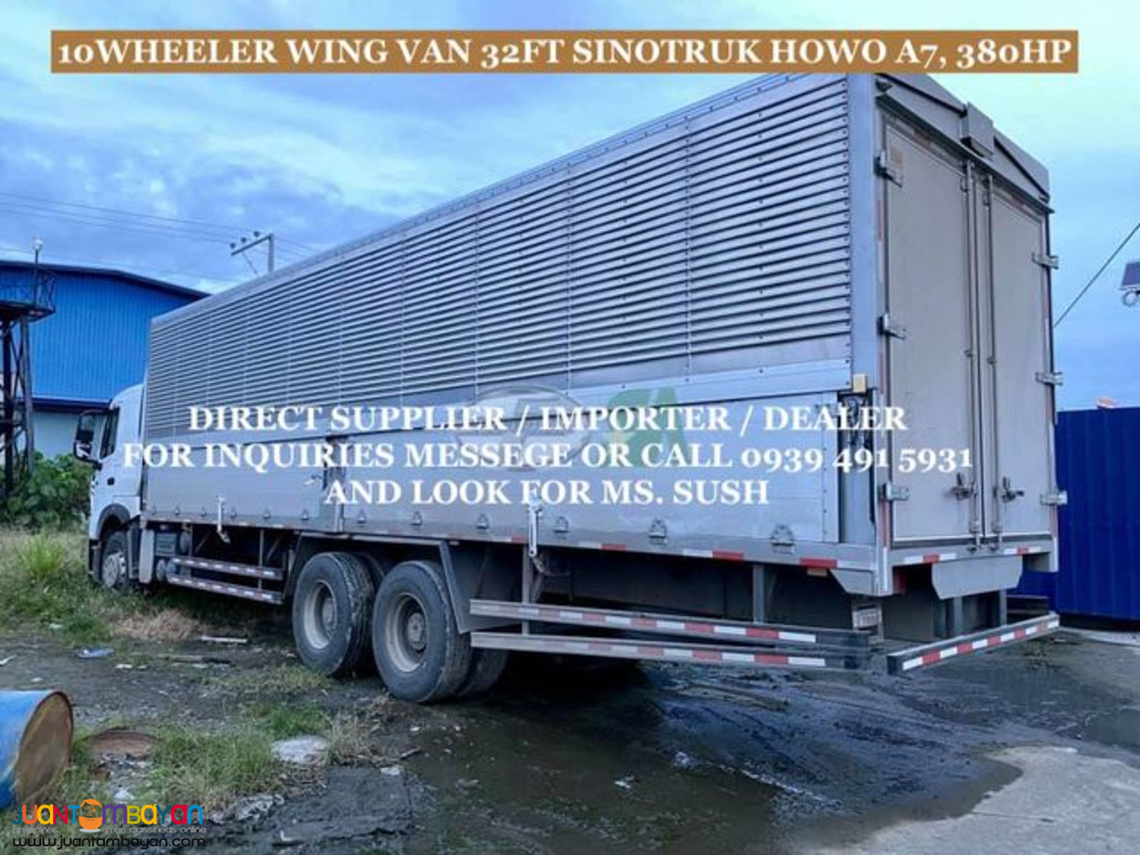 1o wheeler wing van  32ft euro 2 & euro 4 brand new for sale