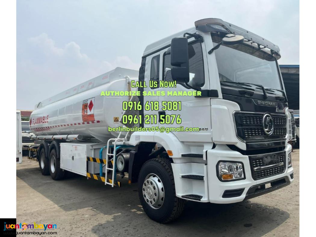 10 wheeler 20kl fuel truck shacman h3000 brand new for sale
