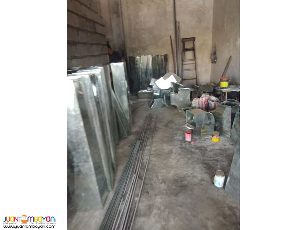 Exhaust and Fresh Air Ducting Fabrication and Installation