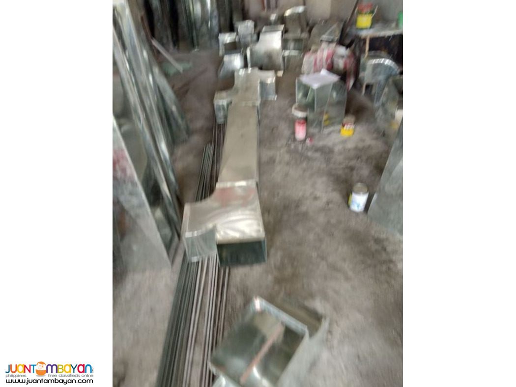 Exhaust and Fresh Air Ducting Fabrication and Installation