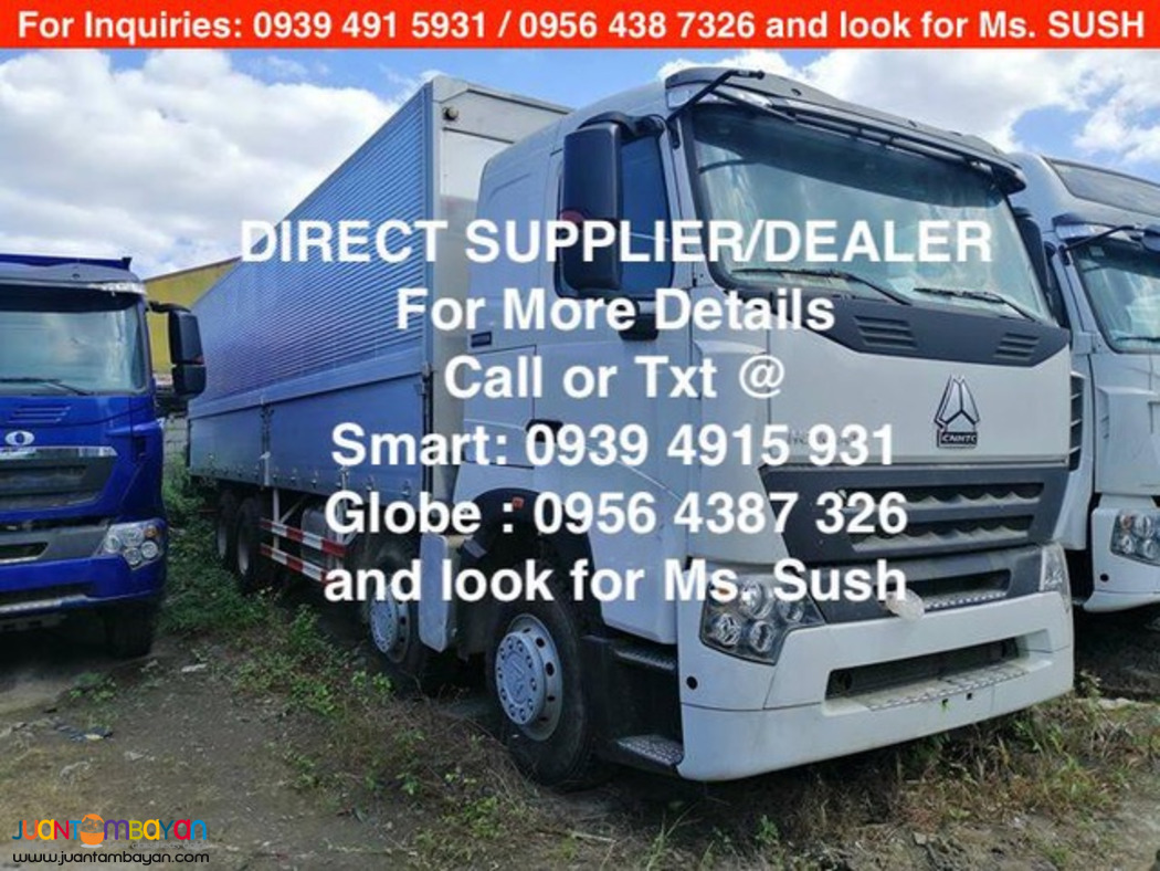 WING VAN 10 WHEELER HOWO A7 EURO 2 & EURO 4