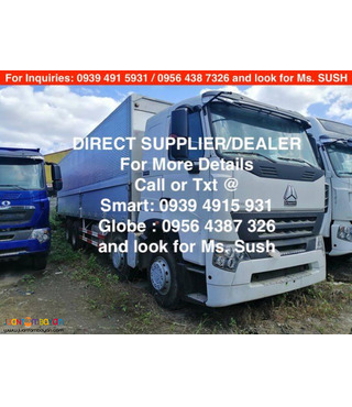 WING VAN 10 WHEELER HOWO A7 EURO 2 & EURO 4