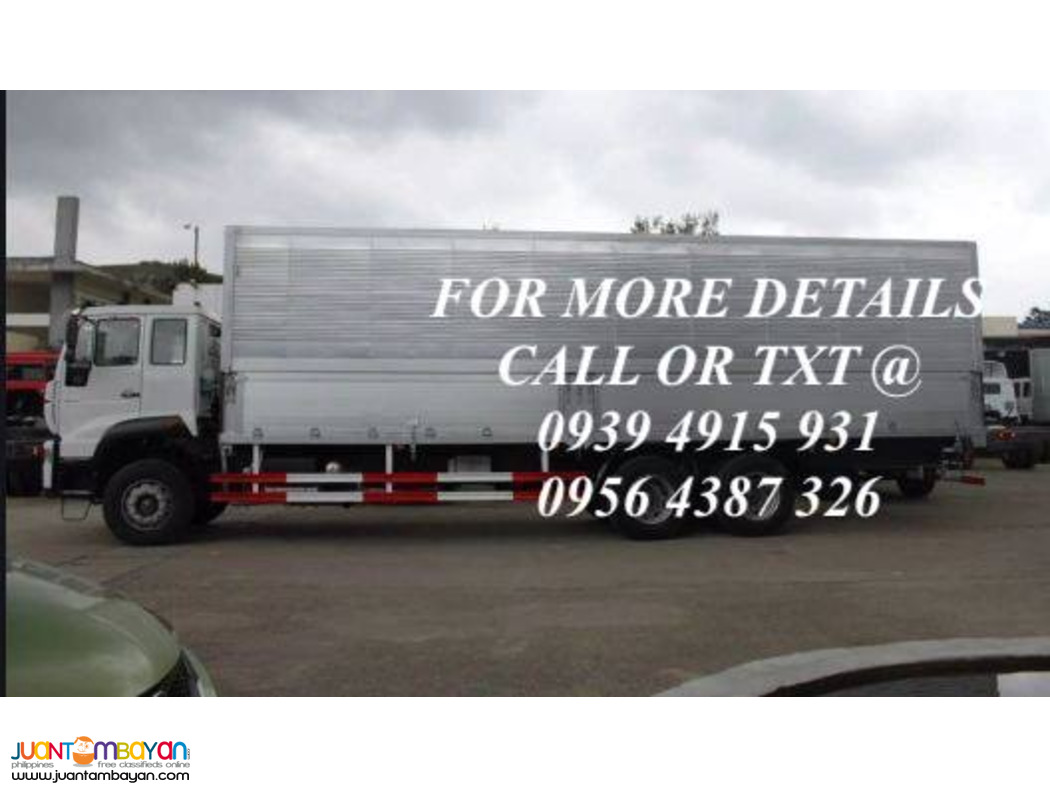 WING VAN 10 WHEELER HOWO A7 EURO 2 & EURO 4