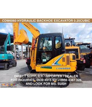 XCMG 6060 BACKHOE EXCAVATOR 0.25CUBIC