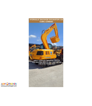 CDM 6085 HYDRAULIC BACKHOE EXCAVATOR 0.36 CUBIC