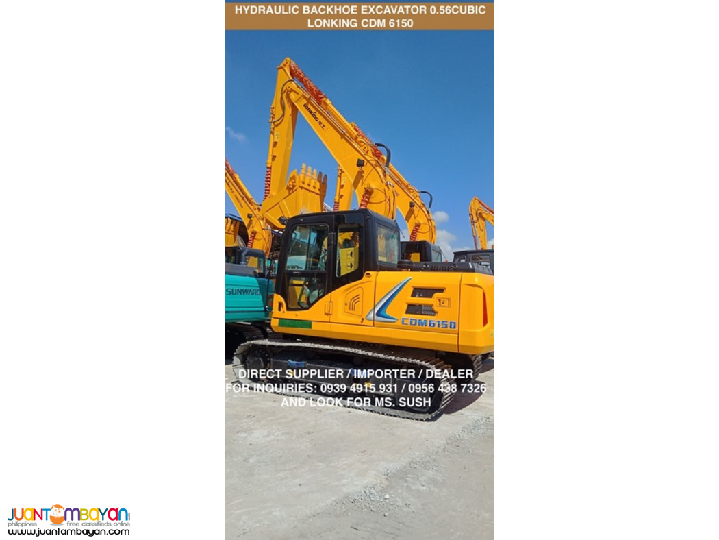 CDM6150 BAKCHOE EXCAVATOR 0.56CUBIC 