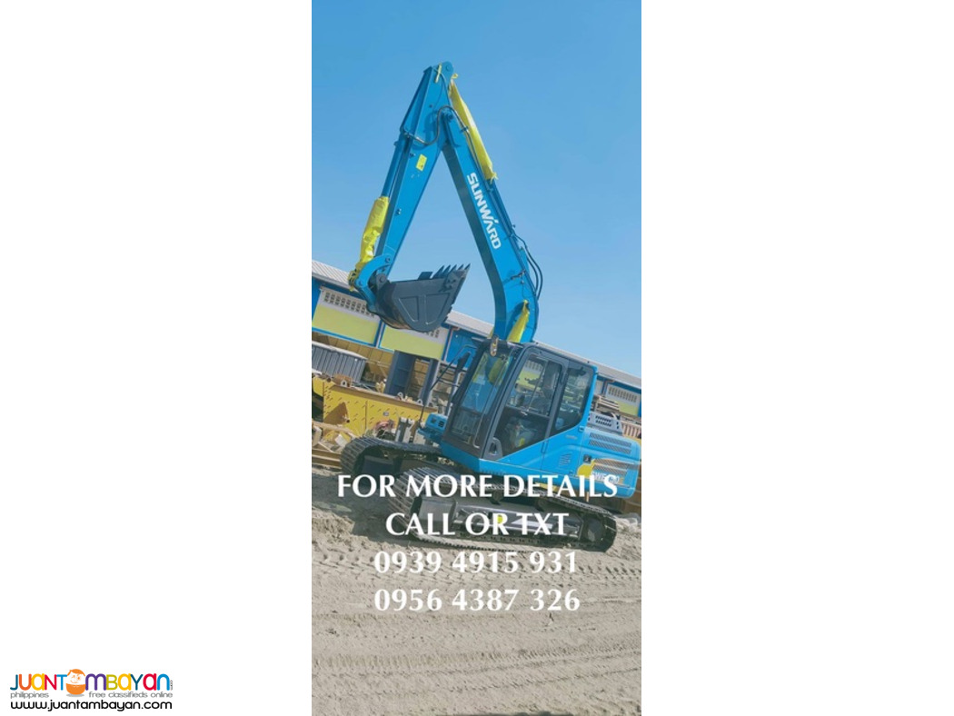 sunward swe150 crawler excavator 0.60 cubic isuzu engine