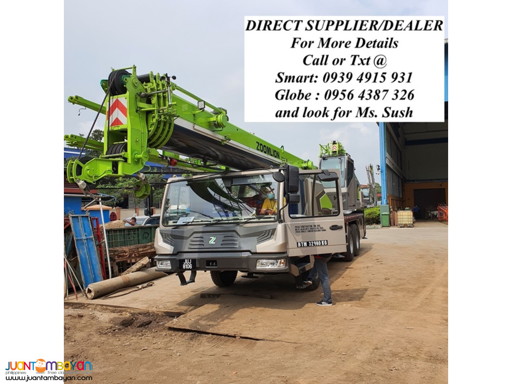 TRUCK MOUNTED CRANE 55TONS XCMG & ZOOMLION