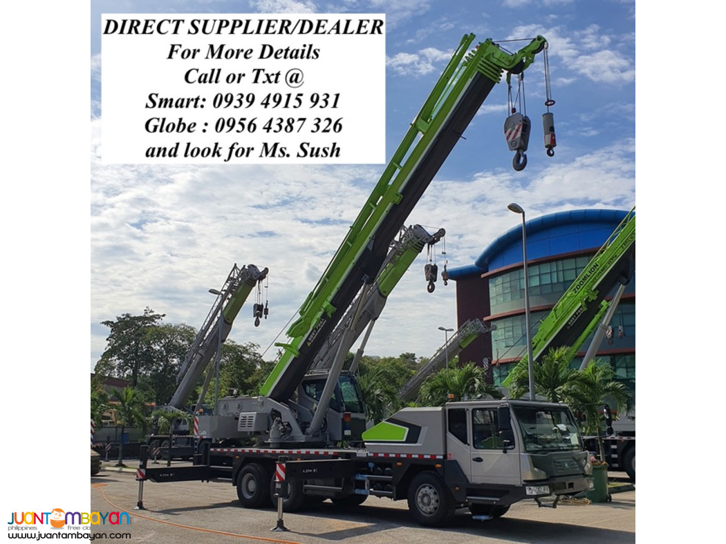 TRUCK MOUNTED CRANE 55TONS XCMG & ZOOMLION