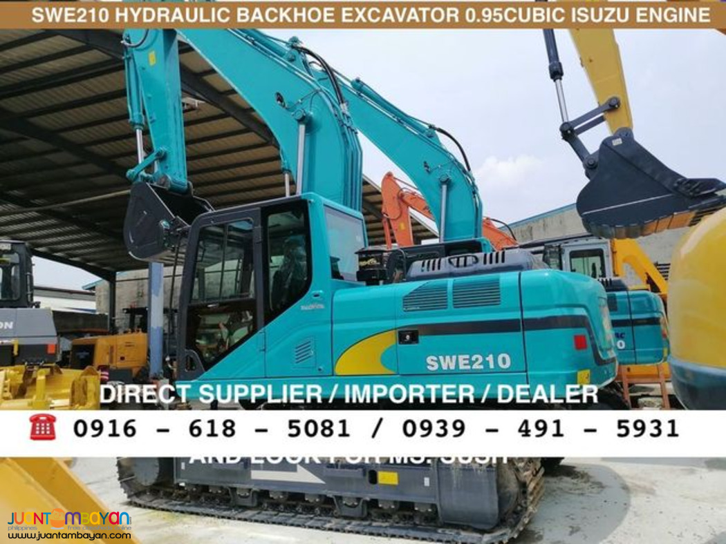 SWE210 SUNWARD BAKCHOE EXCAVATOR 0.95CUBIC ISUZU ENGINE