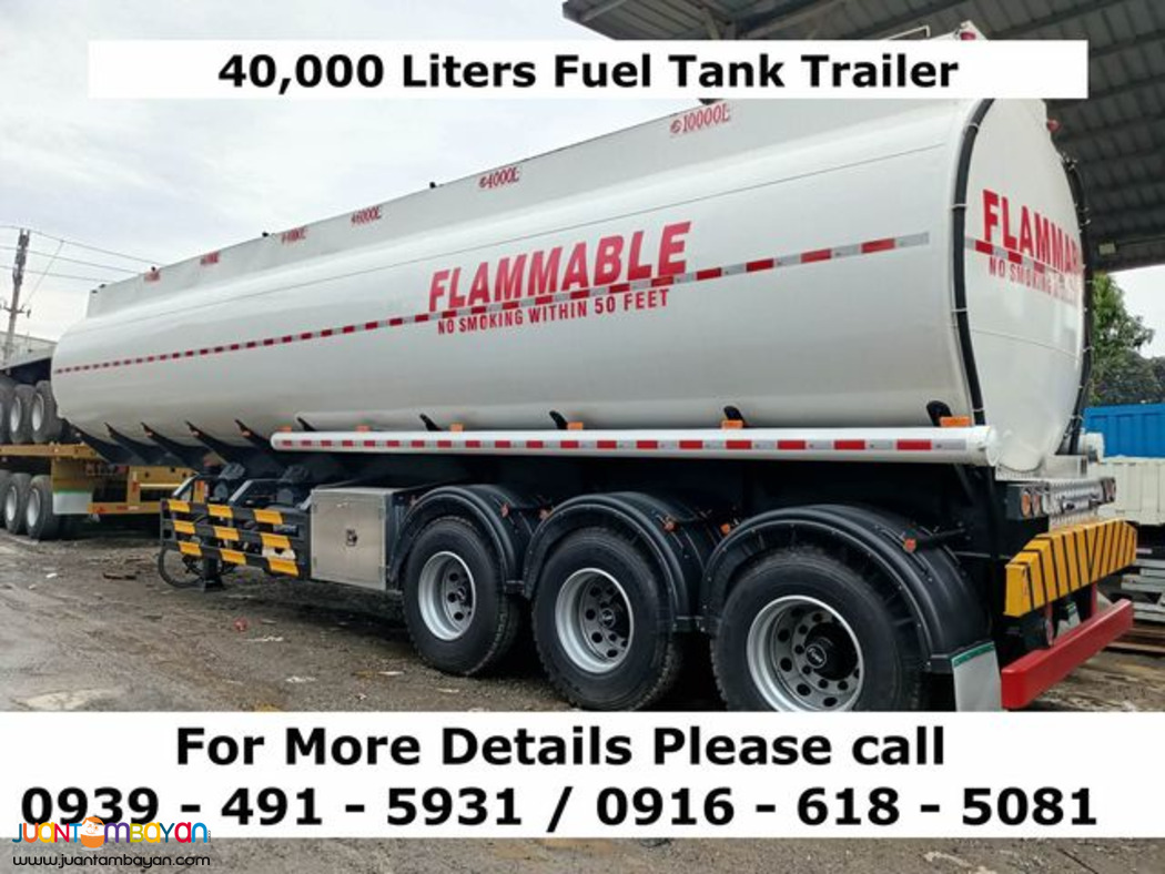 FUEL TANK TRAILER 30,000 LITERS , 40,000 LITERS & 50,000 LITERS 