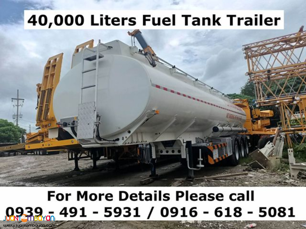 FUEL TANK TRAILER 30,000 LITERS , 40,000 LITERS & 50,000 LITERS 