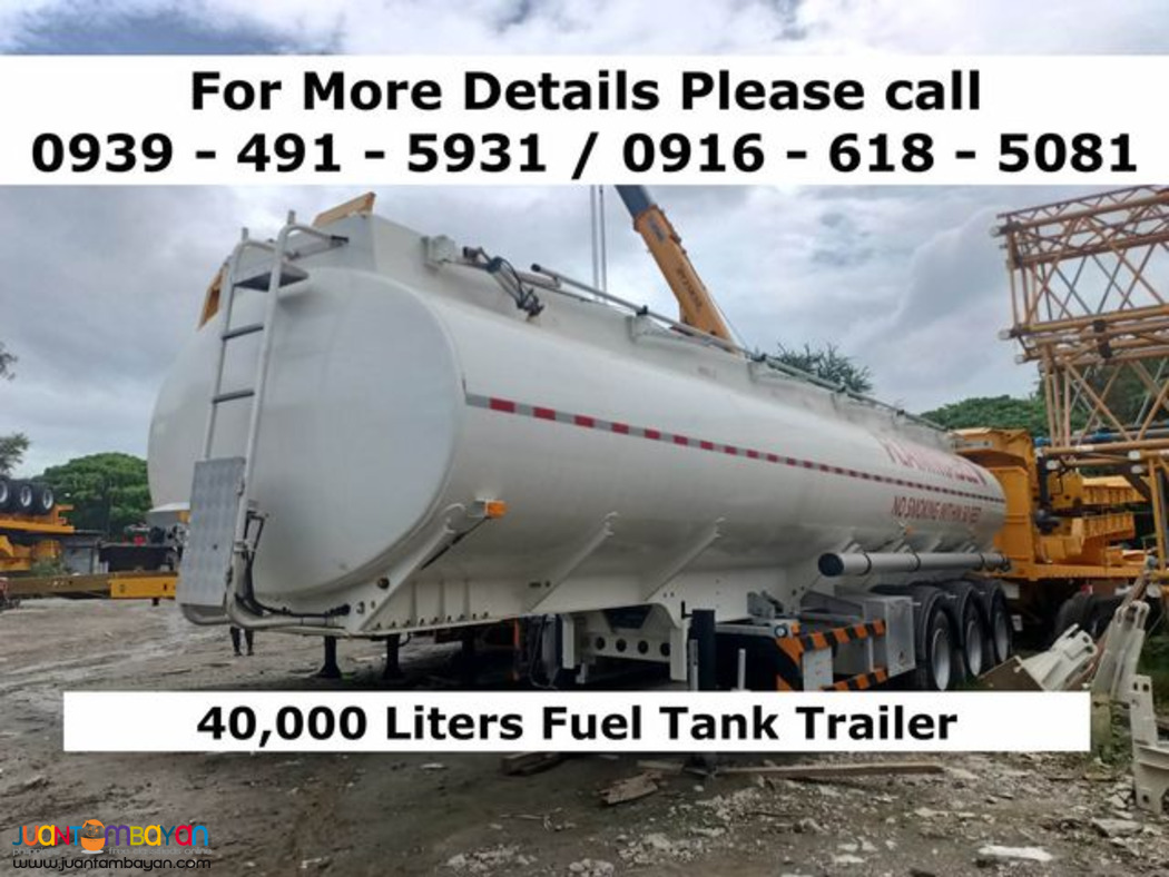 FUEL TANK TRAILER 30,000 LITERS , 40,000 LITERS & 50,000 LITERS 