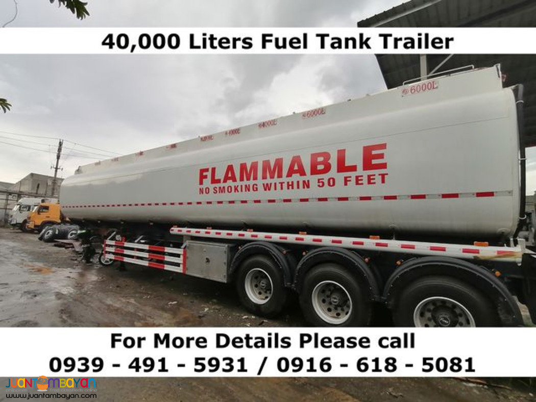 FUEL TANK TRAILER 30,000 LITERS , 40,000 LITERS & 50,000 LITERS 