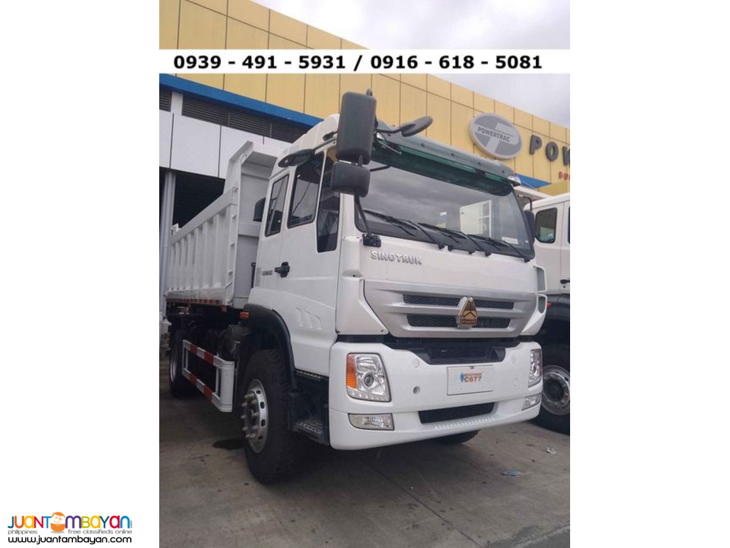10 CUBIC DUMP TRUCK 6 WHEELER SINOTRUK HOMAN H5