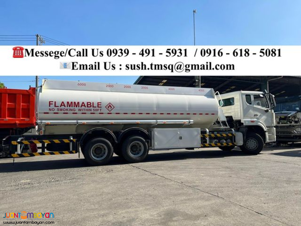 20,000 LITERS FUEL TRUCK 10 WHEELER HOWO A7 EURO 2 & 4