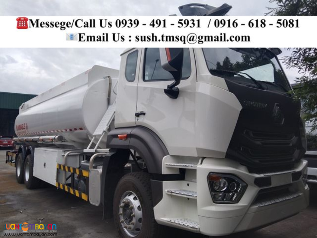20,000 LITERS FUEL TRUCK 10 WHEELER HOWO A7 EURO 2 & 4