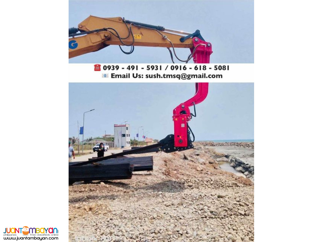 Sunjin VIBRO HAMMER / PILE HAMMER ATTACHMENT
