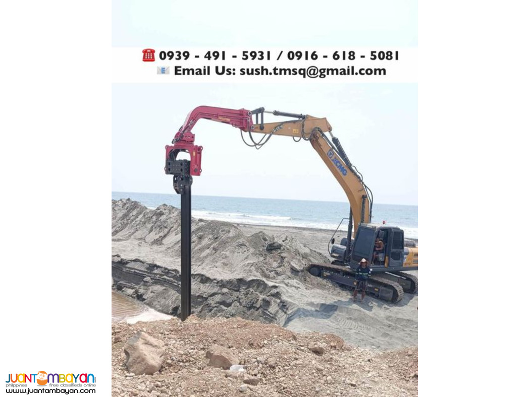 Sunjin VIBRO HAMMER / PILE HAMMER ATTACHMENT