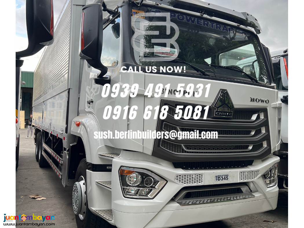 WING VAN 10 WHEELER HOWO A7 EURO 2 & EURO 4