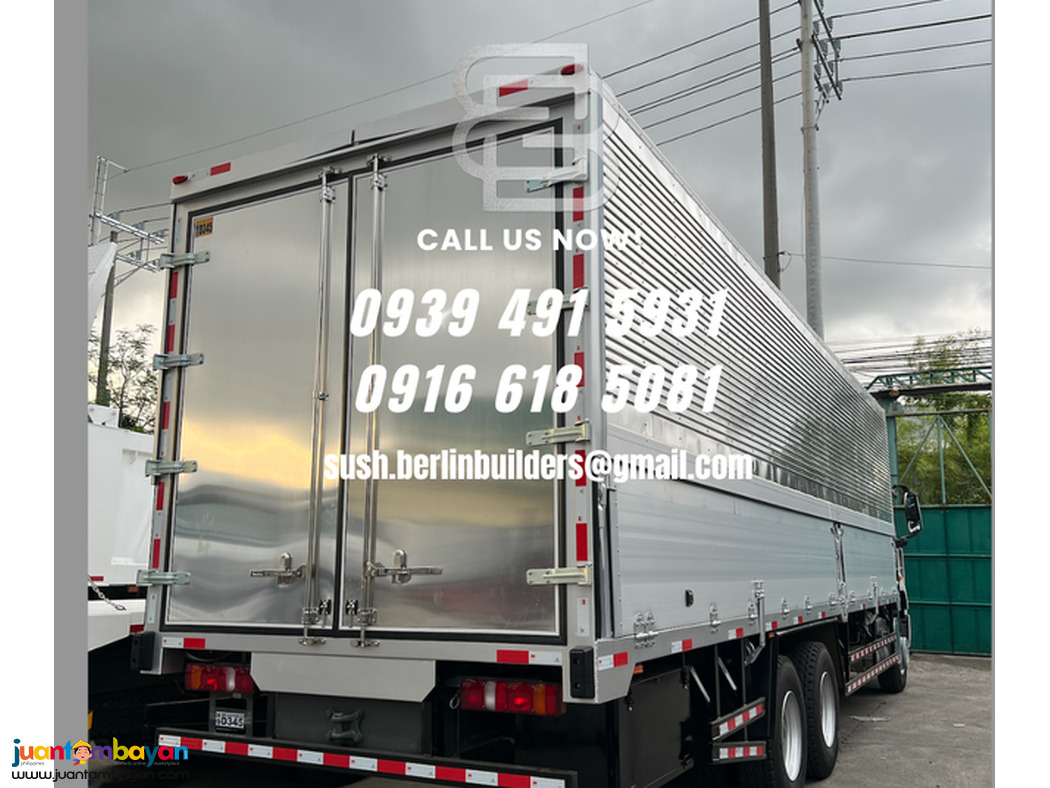 WING VAN 10 WHEELER HOWO A7 EURO 2 & EURO 4