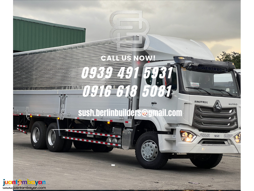 WING VAN 10 WHEELER HOWO A7 EURO 2 & EURO 4