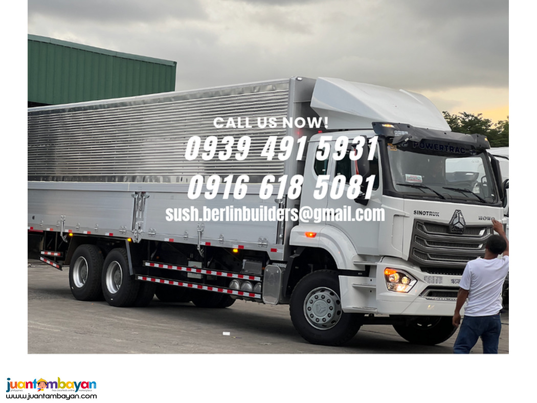 WING VAN 10 WHEELER HOWO A7 EURO 2 & EURO 4