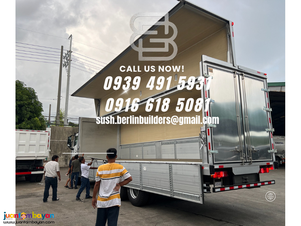 WING VAN 10 WHEELER HOWO A7 EURO 2 & EURO 4