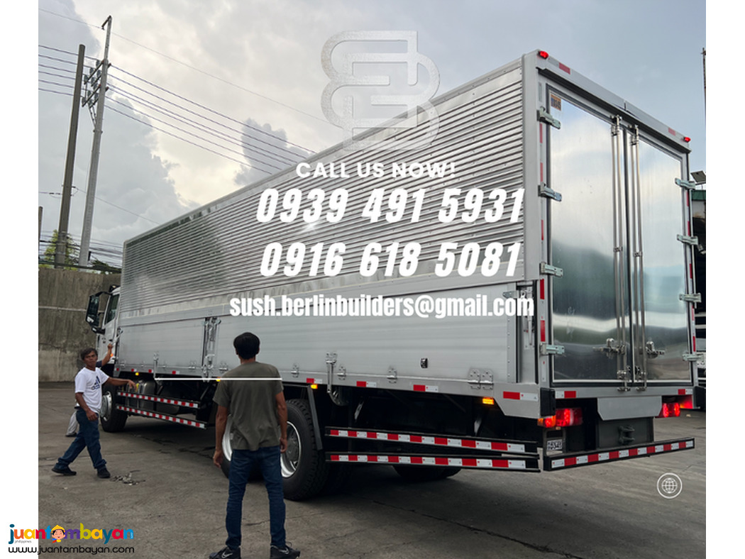 WING VAN 10 WHEELER HOWO A7 EURO 2 & EURO 4