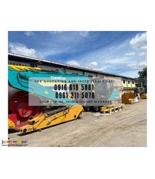 amphibious backhoe excavator swe150sd sunward